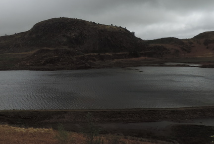 Across the lake