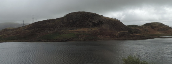 Across the lake