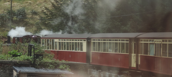 Along the train
