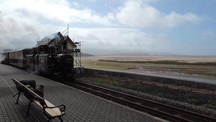 Train arriving