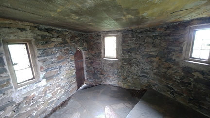 Inside the tower