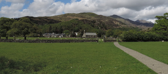 Towards the village