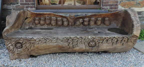 Owl bench