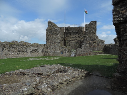 Inside the castle