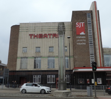 Theatre and obelisk