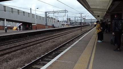 My train arriving