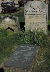Anne Bronte's grave
