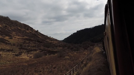 View from the train