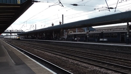 Train arriving