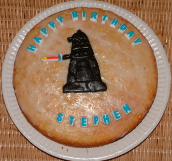 Dalek cake