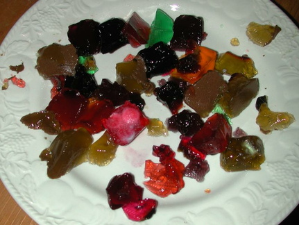 Jelly cubes