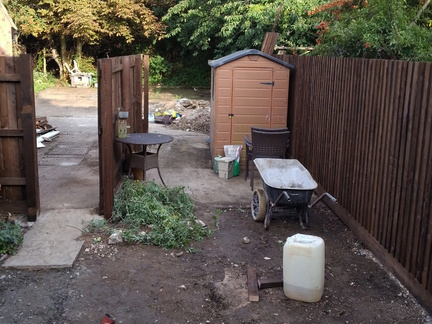New fence