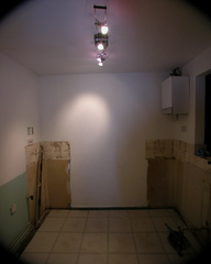 Bare kitchen