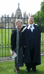 King's with my mother