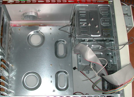 Motherboard removed