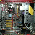 Inside the case