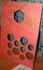 Inner surface of panel