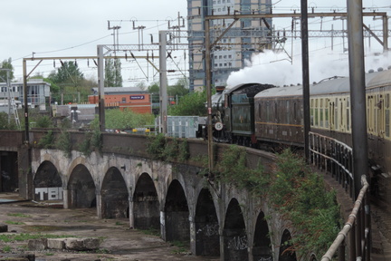 On the viaduct