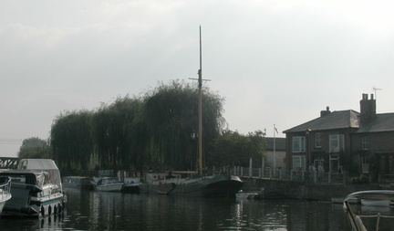 Green boat