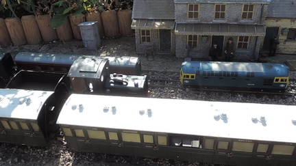 Through the station