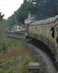 Approaching the station