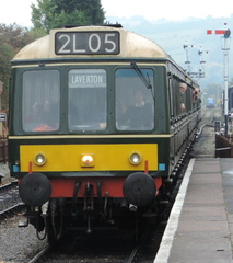 DMU arriving