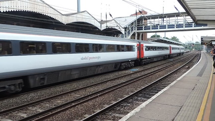 Train arriving