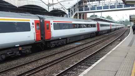 Train arriving