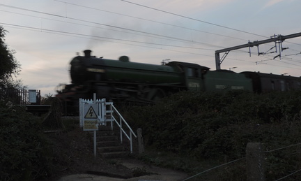 Passing at speed