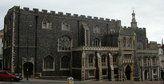 Black building