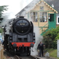 By the signal box