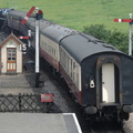 Train leaving