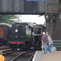 Train arriving