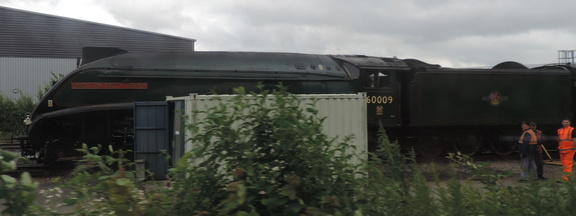 In the siding