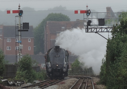 At the signals