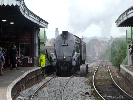 Approaching the station