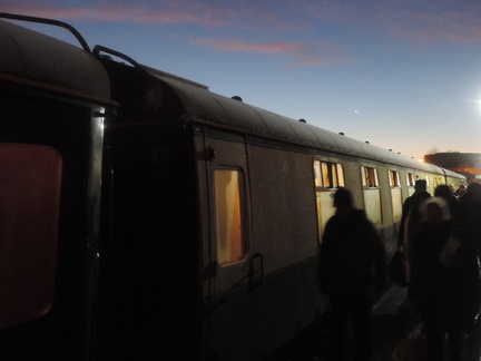 Frosty train
