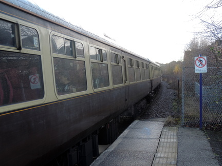Along the train
