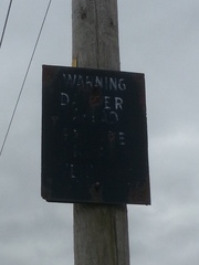 Warning sign