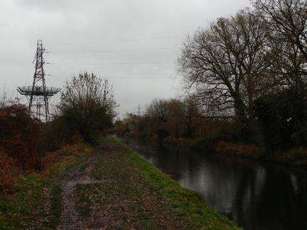Along the canal