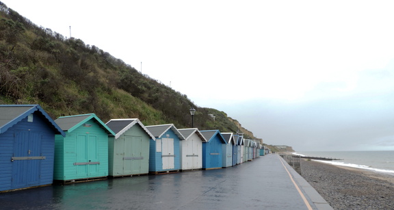 Beach huts