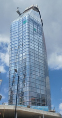 Glass building