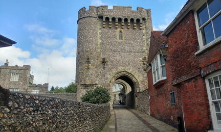 Castle gate