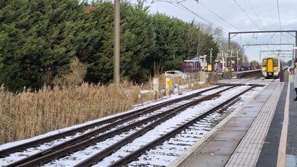 Train arriving