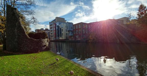 Across the river