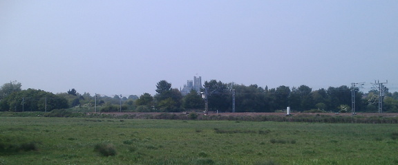 Railway with Cathedral