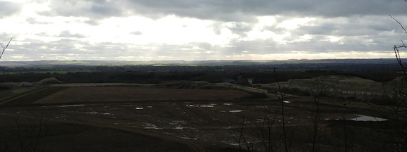 Over the quarry
