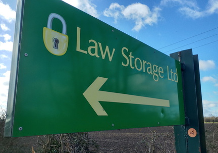 Smiley sign