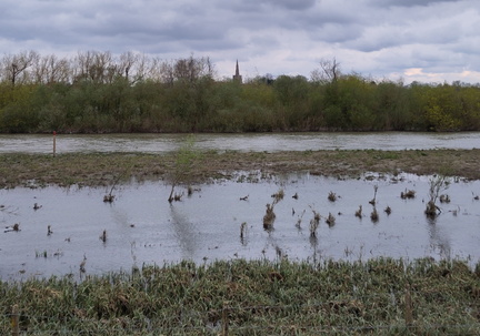 Across the river