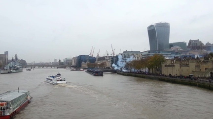 Boat and gun